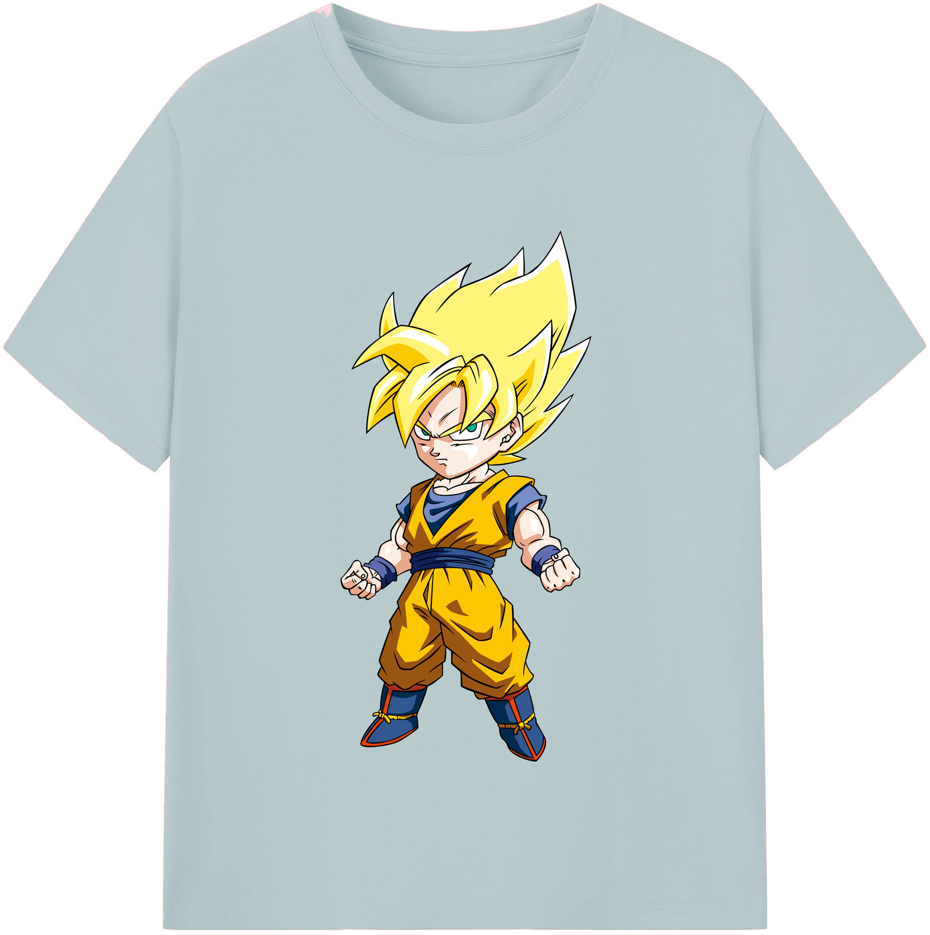 （画像用） ドラゴンボール 孫悟空（そん ごくう）Son Goku カカロット DRAGON BALL Kakarotto 綿100％半袖Tシャツ（フロントプリント）